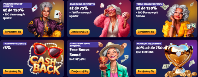 Spingranny casino bonus